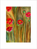 Among the stems